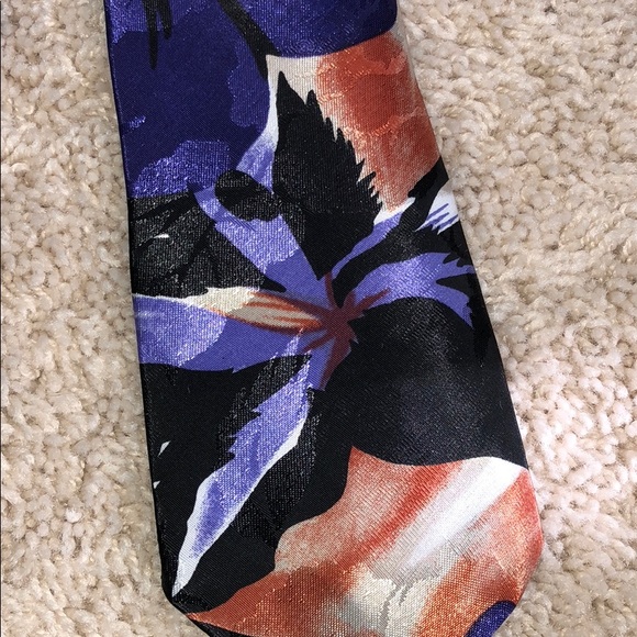 Florenzi Collection Men’s Tie - Purple - Picture 2 of 4